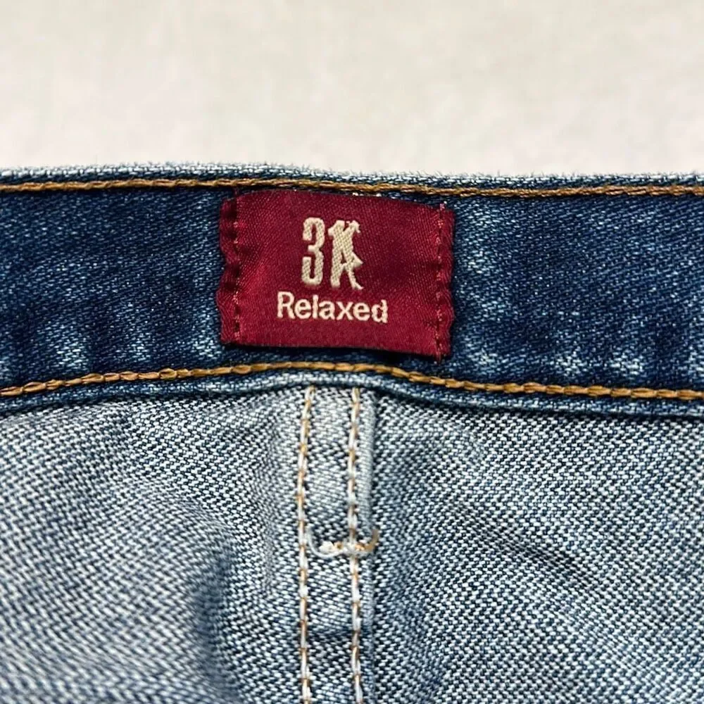 Wrangler Men’s Denim Jeans 13MWZGK Relaxed Sz 42x32